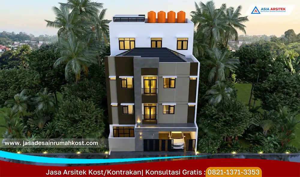 Jasa Arsitek Rumah Kost Profesional di Cempaka Putih Jakarta Pusat