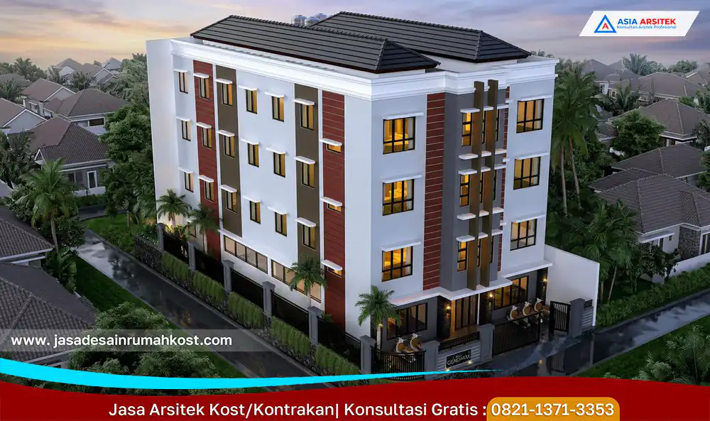 Jasa Arsitek Rumah Kost Terbaik di Cempaka Putih Jakarta Pusat