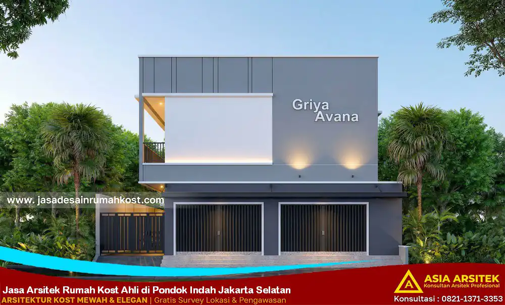 Jasa Arsitek Rumah Kost Ahli di Pondok Indah Jakarta Selatan