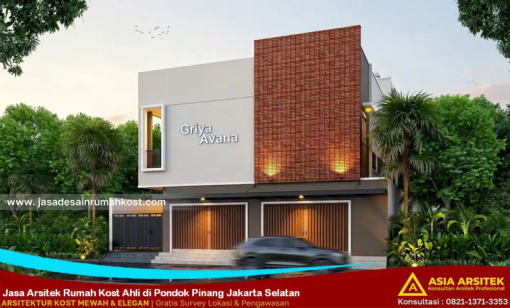 Jasa Arsitek Rumah Kost Ahli di Pondok Pinang Jakarta Selatan