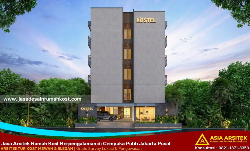 Jasa Arsitek Rumah Kost Berpengalaman di Cempaka Putih Jakarta Pusat