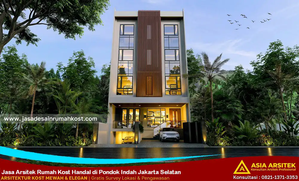 Jasa Arsitek Rumah Kost Handal di Pondok Indah Jakarta Selatan