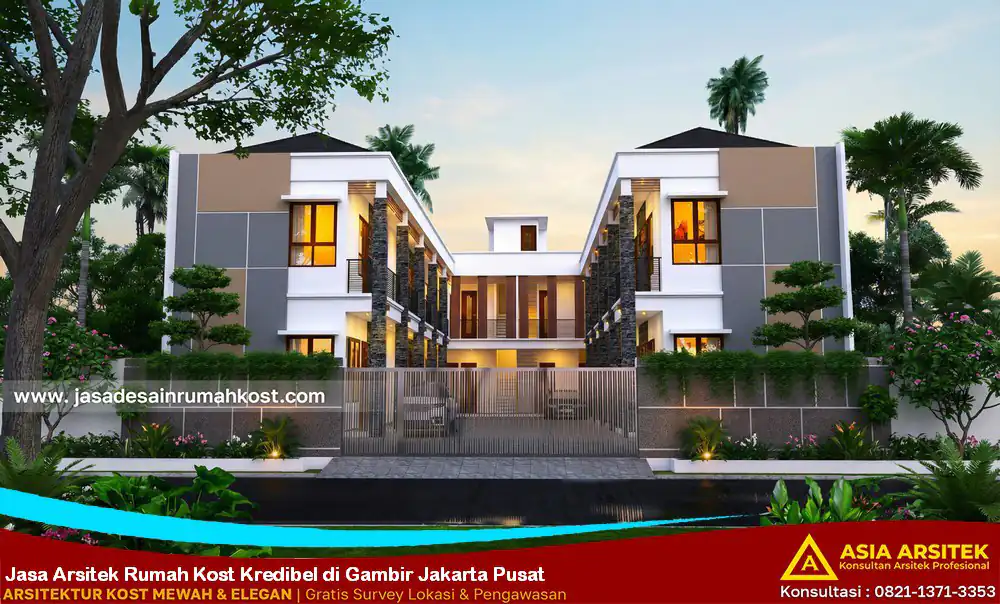 Jasa Arsitek Rumah Kost Kredibel di Gambir Jakarta Pusat