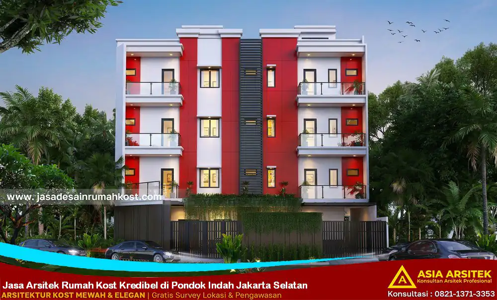 Jasa Arsitek Rumah Kost Kredibel di Pondok Indah Jakarta Selatan
