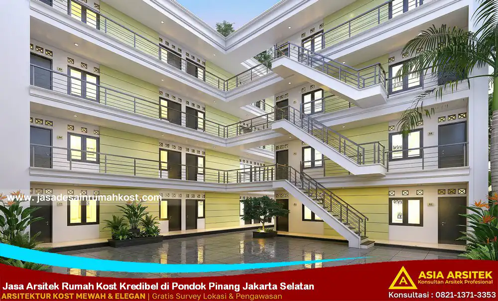 Jasa Arsitek Rumah Kost Kredibel di Pondok Pinang Jakarta Selatan