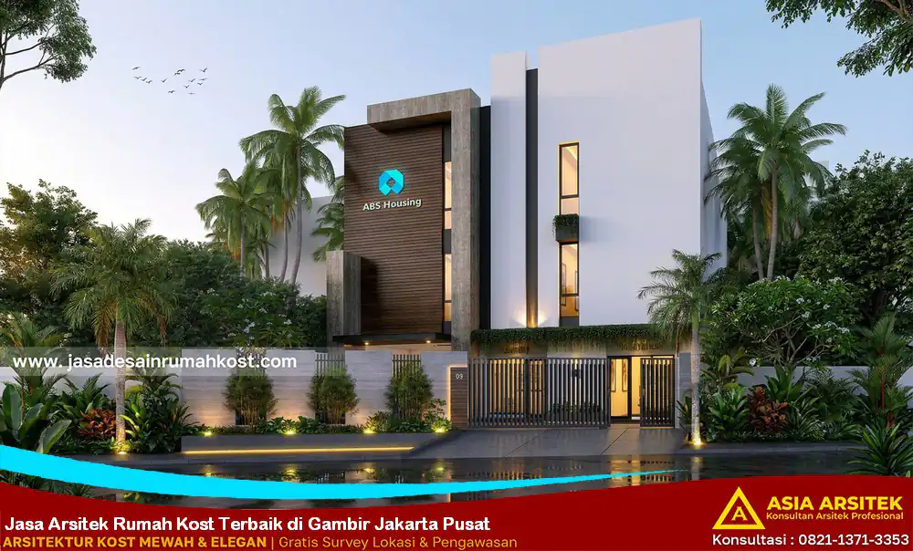 Jasa Arsitek Rumah Kost Terbaik di Gambir Jakarta Pusat