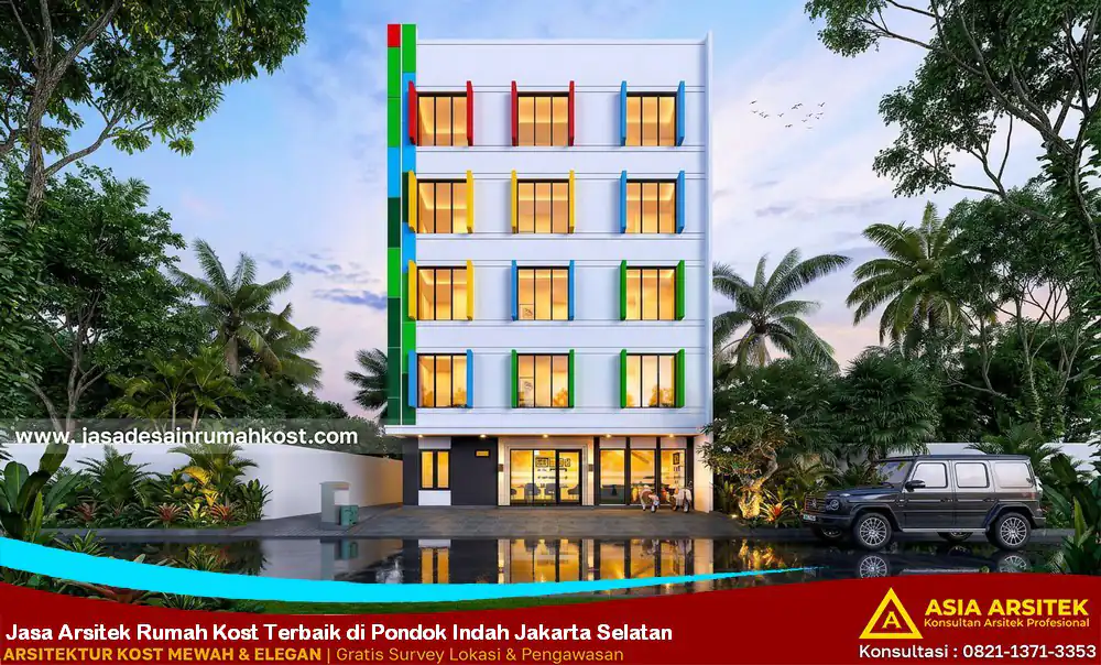 Jasa Arsitek Rumah Kost Terbaik di Pondok Indah Jakarta Selatan