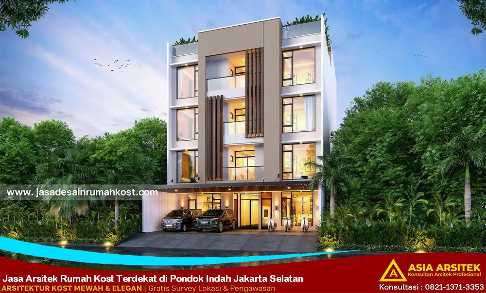 Jasa Arsitek Rumah Kost Terdekat di Pondok Indah Jakarta Selatan