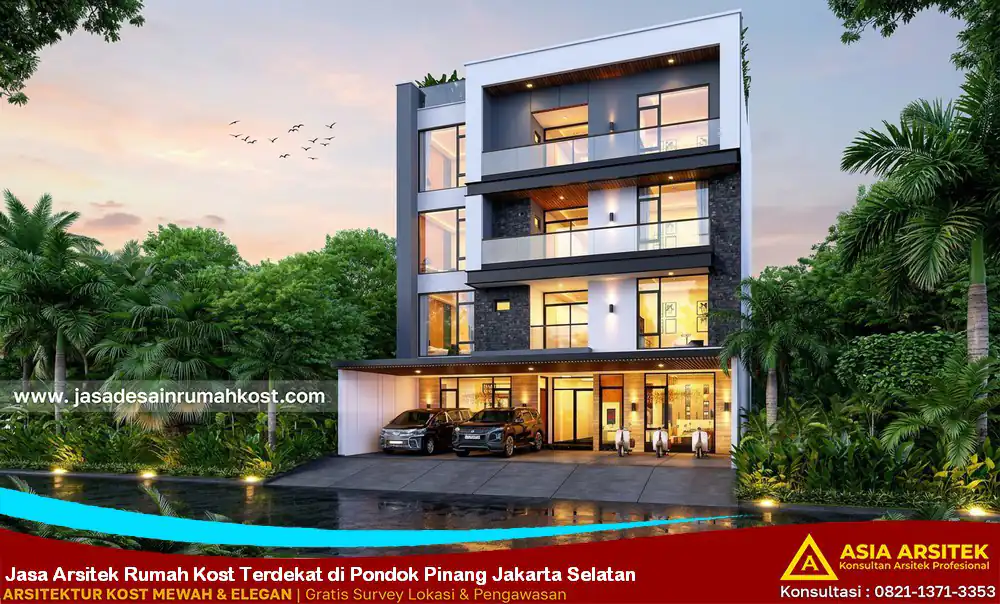 Jasa Arsitek Rumah Kost Terdekat di Pondok Pinang Jakarta Selatan