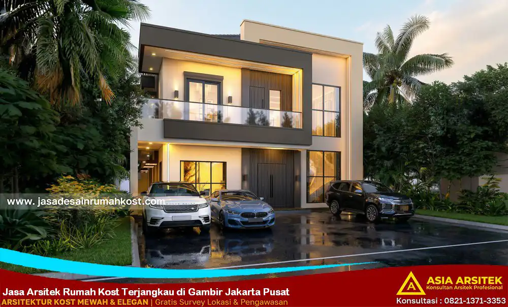 Jasa Arsitek Rumah Kost Terjangkau di Gambir Jakarta Pusat