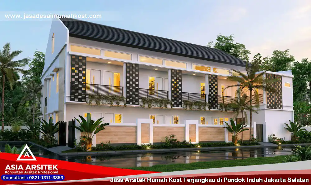 Jasa Arsitek Rumah Kost Terjangkau di Pondok Indah Jakarta Selatan