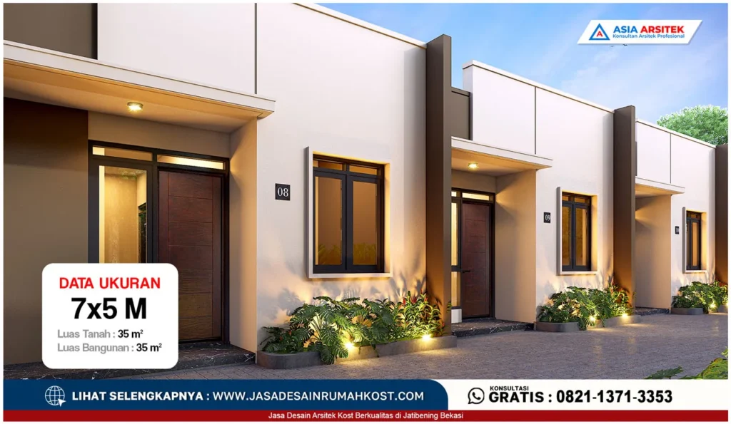 Jasa Desain Arsitek Kost Berkualitas di Jatibening Bekasi