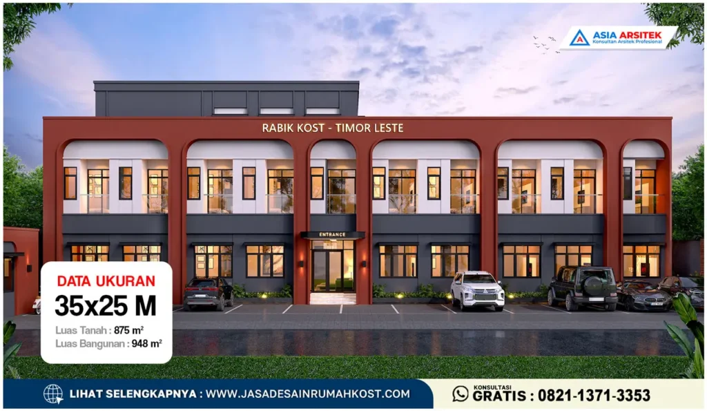 Jasa Desain Arsitek Kost Terdekat di Jatibening Bekasi