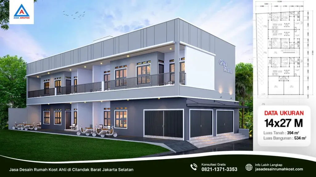 Jasa Desain Rumah Kost Ahli di Cilandak Barat Jakarta Selatan, jasa desain rumah kost, contoh desain kos kosan, contoh desain kos kosan minimalis, contoh desain kos kosan sederhana, contoh desain rumah kost, contoh desain rumah kost 2 lantai, desain bangunan kost minimalis, asia arsitek jasa arsitek desain rumah villa kost hotel, arsitek rumah kost,