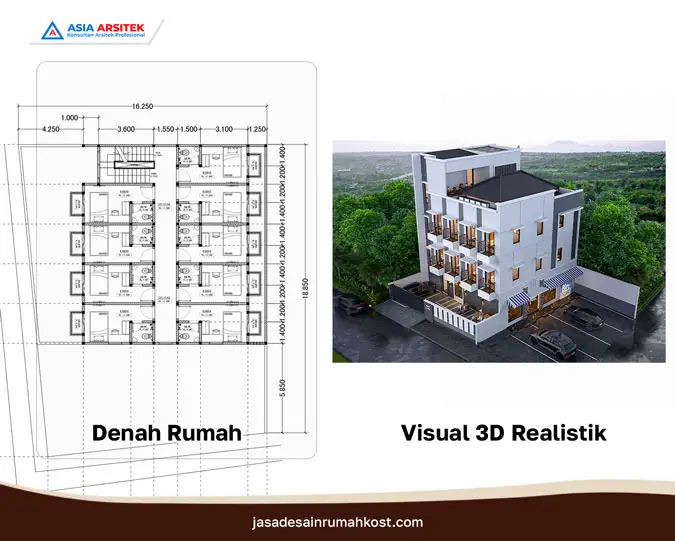 Jasa Desain Rumah Kost Ahli di Tanah Abang Jakarta Pusat, jasa desain rumah kost, contoh desain kos kosan, contoh desain kos kosan minimalis, contoh desain kos kosan sederhana, contoh desain rumah kost, contoh desain rumah kost 2 lantai, desain bangunan kost minimalis, asia arsitek jasa arsitek desain rumah villa kost hotel, arsitek rumah kost,