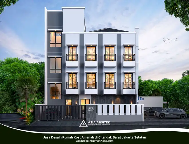Jasa Desain Rumah Kost Amanah di Cilandak Barat Jakarta Selatan, jasa desain rumah kost, contoh desain kos kosan, contoh desain kos kosan minimalis, contoh desain kos kosan sederhana, contoh desain rumah kost, contoh desain rumah kost 2 lantai, desain bangunan kost minimalis, asia arsitek jasa arsitek desain rumah villa kost hotel, arsitek rumah kost,