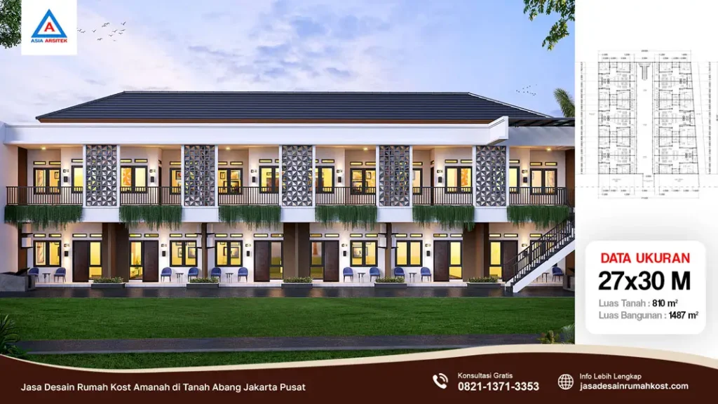 Jasa Desain Rumah Kost Amanah di Tanah Abang Jakarta Pusat, jasa desain rumah kost, contoh desain kos kosan, contoh desain kos kosan minimalis, contoh desain kos kosan sederhana, contoh desain rumah kost, contoh desain rumah kost 2 lantai, desain bangunan kost minimalis, asia arsitek jasa arsitek desain rumah villa kost hotel, arsitek rumah kost,