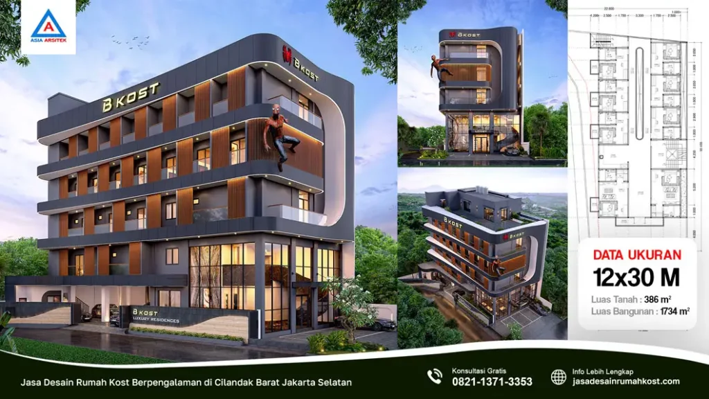 Jasa Desain Rumah Kost Berpengalaman di Cilandak Barat Jakarta Selatan, jasa desain rumah kost, contoh desain kos kosan, contoh desain kos kosan minimalis, contoh desain kos kosan sederhana, contoh desain rumah kost, contoh desain rumah kost 2 lantai, desain bangunan kost minimalis, asia arsitek jasa arsitek desain rumah villa kost hotel, arsitek rumah kost,