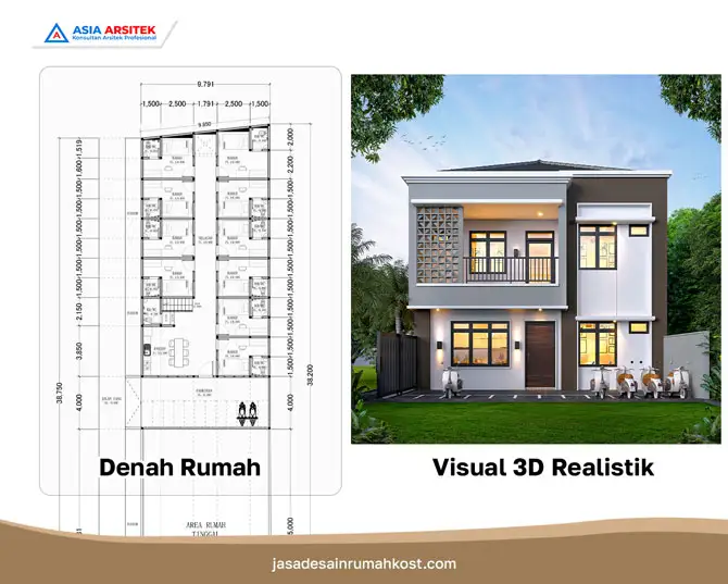 Jasa Desain Rumah Kost Handal di Jatinegara Jakarta Timur, jasa desain rumah kost, contoh desain kos kosan, contoh desain kos kosan minimalis, contoh desain kos kosan sederhana, contoh desain rumah kost, contoh desain rumah kost 2 lantai, desain bangunan kost minimalis, asia arsitek jasa arsitek desain rumah villa kost hotel, arsitek rumah kost,