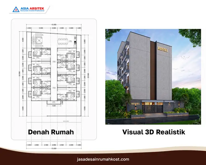 Jasa Desain Rumah Kost Handal di Tanah Abang Jakarta Pusat, jasa desain rumah kost, contoh desain kos kosan, contoh desain kos kosan minimalis, contoh desain kos kosan sederhana, contoh desain rumah kost, contoh desain rumah kost 2 lantai, desain bangunan kost minimalis, asia arsitek jasa arsitek desain rumah villa kost hotel, arsitek rumah kost,