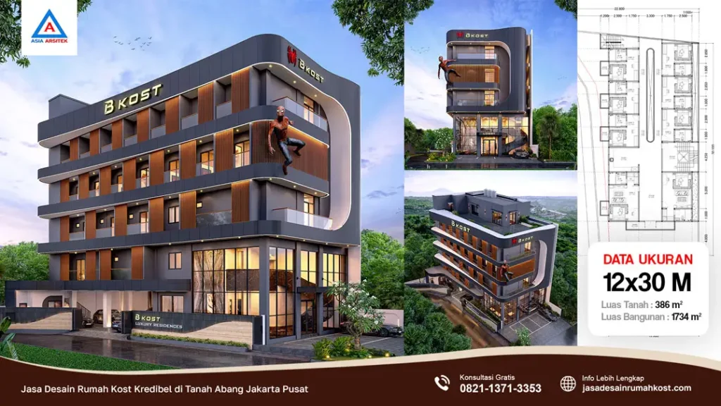 Jasa Desain Rumah Kost Kredibel di Tanah Abang Jakarta Pusat, jasa desain rumah kost, contoh desain kos kosan, contoh desain kos kosan minimalis, contoh desain kos kosan sederhana, contoh desain rumah kost, contoh desain rumah kost 2 lantai, desain bangunan kost minimalis, asia arsitek jasa arsitek desain rumah villa kost hotel, arsitek rumah kost,