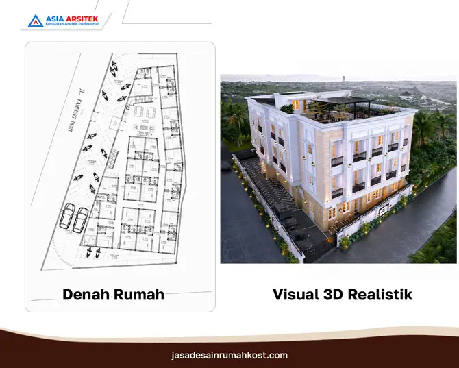 Jasa Desain Rumah Kost Mewah di Tanah Abang Jakarta Pusat, jasa desain rumah kost, contoh desain kos kosan, contoh desain kos kosan minimalis, contoh desain kos kosan sederhana, contoh desain rumah kost, contoh desain rumah kost 2 lantai, desain bangunan kost minimalis, asia arsitek jasa arsitek desain rumah villa kost hotel, arsitek rumah kost,