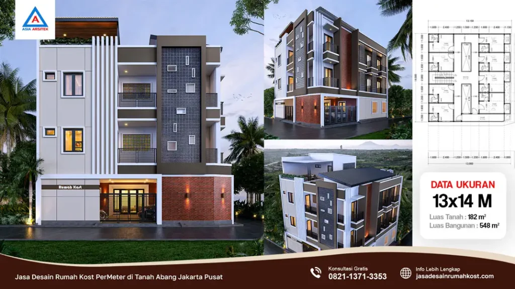 Jasa Desain Rumah Kost PerMeter di Tanah Abang Jakarta Pusat, jasa desain rumah kost, contoh desain kos kosan, contoh desain kos kosan minimalis, contoh desain kos kosan sederhana, contoh desain rumah kost, contoh desain rumah kost 2 lantai, desain bangunan kost minimalis, asia arsitek jasa arsitek desain rumah villa kost hotel, arsitek rumah kost,