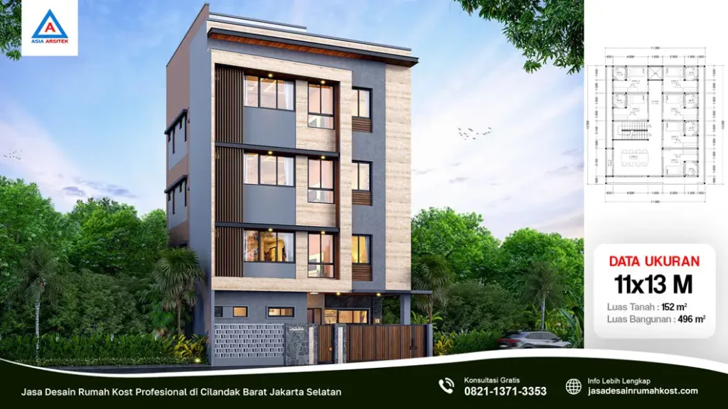 Jasa Desain Rumah Kost Profesional di Cilandak Barat Jakarta Selatan, jasa desain rumah kost, contoh desain kos kosan, contoh desain kos kosan minimalis, contoh desain kos kosan sederhana, contoh desain rumah kost, contoh desain rumah kost 2 lantai, desain bangunan kost minimalis, asia arsitek jasa arsitek desain rumah villa kost hotel, arsitek rumah kost,