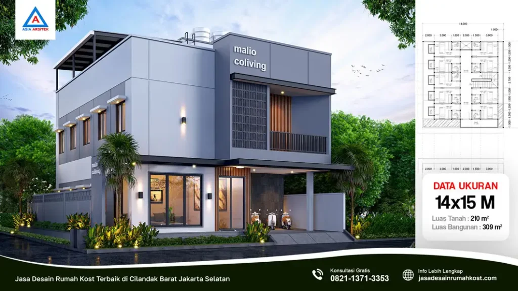 Jasa Desain Rumah Kost Terbaik di Cilandak Barat Jakarta Selatan, jasa desain rumah kost, contoh desain kos kosan, contoh desain kos kosan minimalis, contoh desain kos kosan sederhana, contoh desain rumah kost, contoh desain rumah kost 2 lantai, desain bangunan kost minimalis, asia arsitek jasa arsitek desain rumah villa kost hotel, arsitek rumah kost,