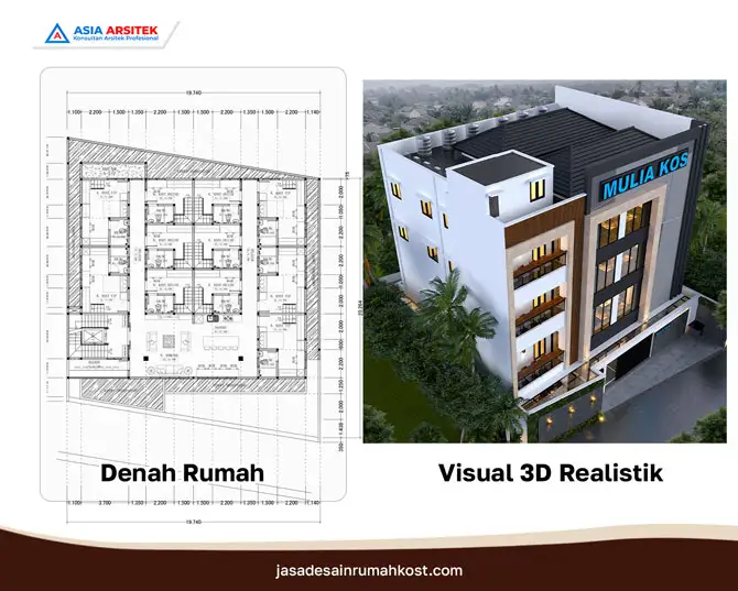 Jasa Desain Rumah Kost Terpercaya di Tanah Abang Jakarta Pusat, jasa desain rumah kost, contoh desain kos kosan, contoh desain kos kosan minimalis, contoh desain kos kosan sederhana, contoh desain rumah kost, contoh desain rumah kost 2 lantai, desain bangunan kost minimalis, asia arsitek jasa arsitek desain rumah villa kost hotel, arsitek rumah kost,